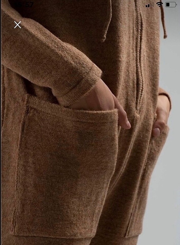 Kahverengi tulum - Görsel 4