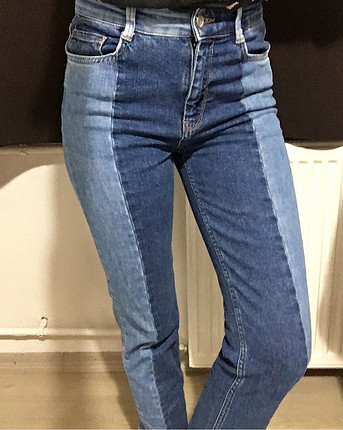 İki renkli Jean