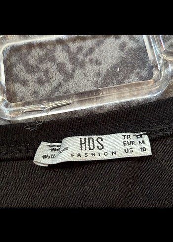 Siyah Baskılı Kadın Tişört crop - Görsel 4