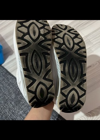 Beyaz Pembe Kadın Spor Ayakkabı - Görsel 8