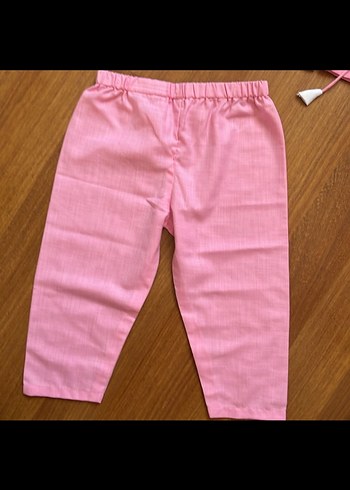 Pembe Bebek Kız Kısa Kollu Takım - Görsel 6