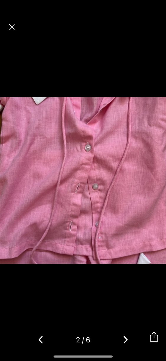 Pembe Bebek Kız Kısa Kollu Takım - Görsel 2