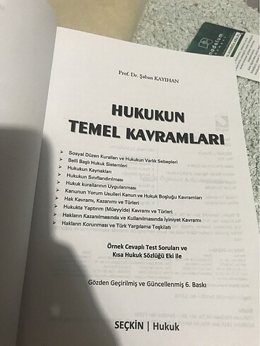  Beden Renk Hukukun temel kavramları