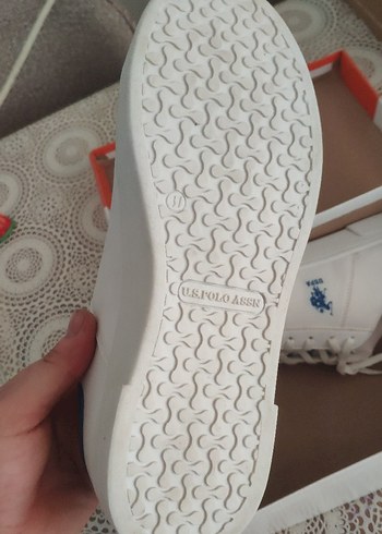 41 Beden USPA Beyaz Erkek Sneaker Ayakkabı