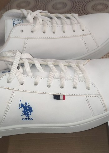 USPA Beyaz Erkek Sneaker Ayakkabı
