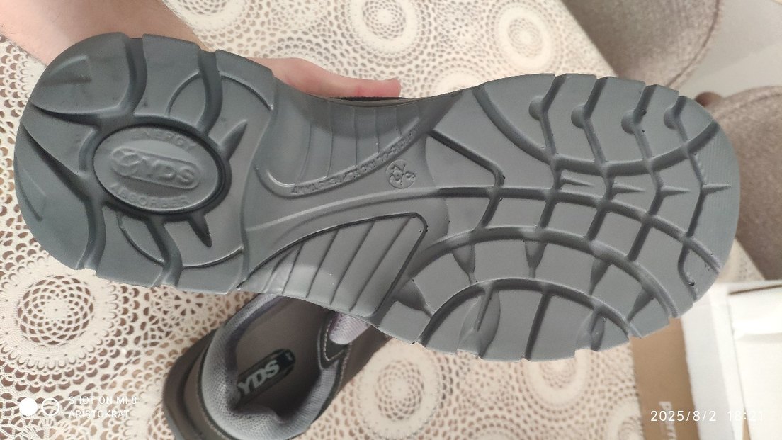 42 numara çelik burunlu YDS ayakkabı - Görsel 3