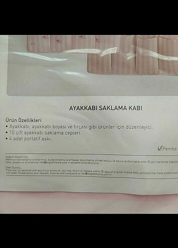 Beden Renk Ayakkabı saklama kabı
