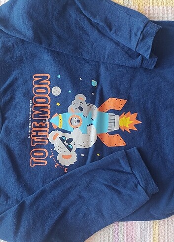 5 Yaş Beden çeşitli Renk Hellobaby sweatshirt