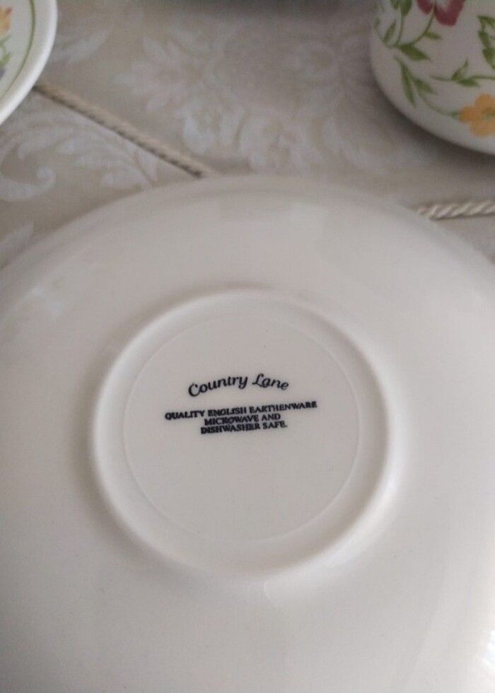 VİNTAJE fincan takımı - Görsel 2