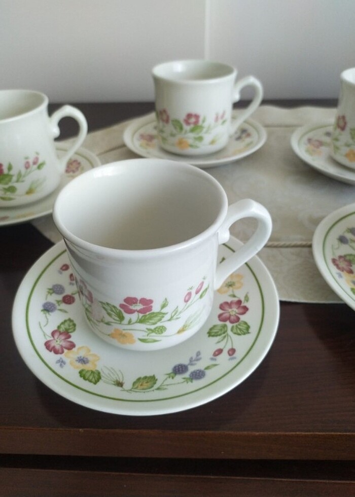 VİNTAJE fincan takımı - Görsel 3