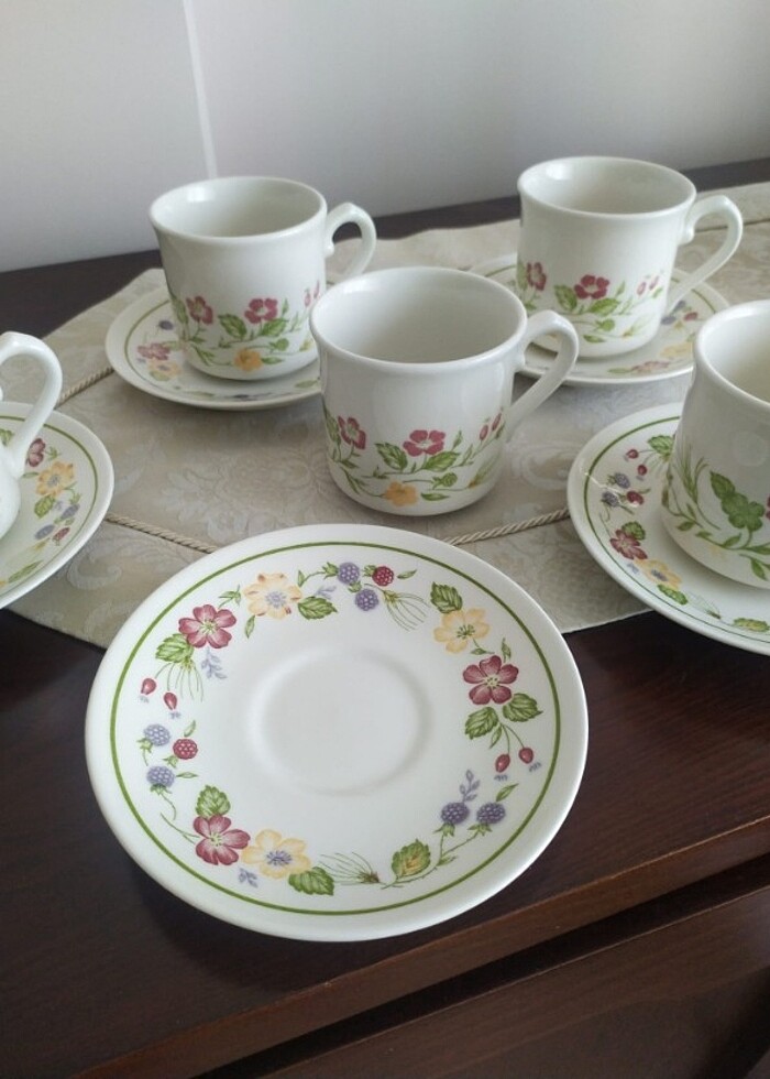 VİNTAJE fincan takımı - Görsel 4