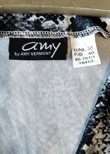 Yılan Desenli Uzun Kollu Kadın Elbise - Görsel 4