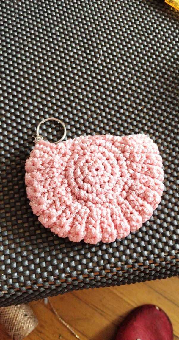 eleganzerebecca tasarımı Renkli Boncuklu Pembe Bohem Anahtarlık - Görsel 2