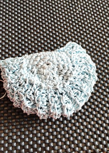 eleganzerebecca tasarımı kağıt ip Örgü Bohem Kadın Anahtarlık - Görsel 3