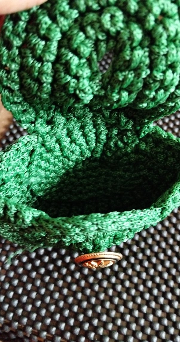 eleganzerebecca tasarımı Yeşil Örgü Bohem Anahtarlık - Görsel 5