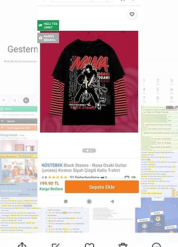 l Beden Unisex kollu tişört 