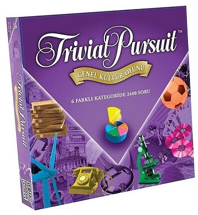 Hasbro Trivial Pursuit kutu oyunu