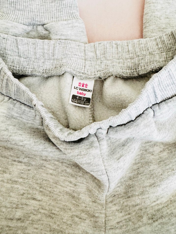 Gri Rahat çocuk Eşofman Altı - Görsel 2