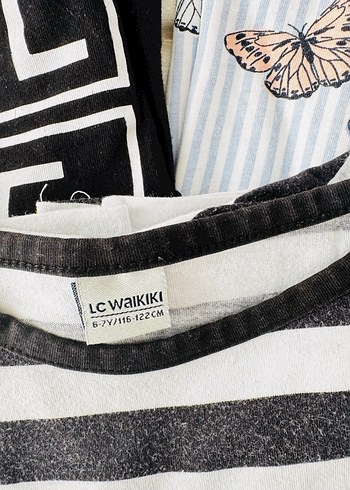 Kız Çocuk Kısa Kollu Baskılı Tişörtler - Görsel 3