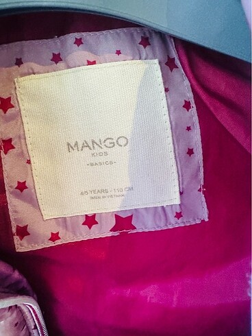 4 Yaş Beden Mango çocuk mont
