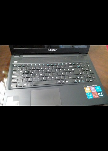 Casper Siyah Dizüstü Bilgisayar - Görsel 2