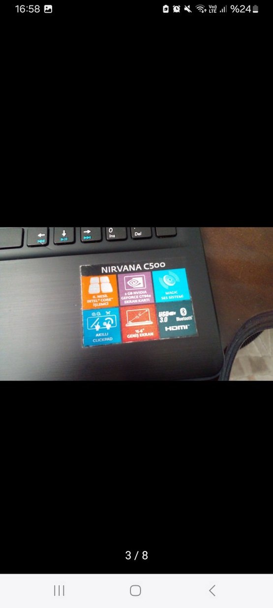 Casper Siyah Dizüstü Bilgisayar - Görsel 3