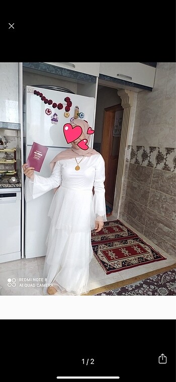 Tesettür Nikah elbisesi