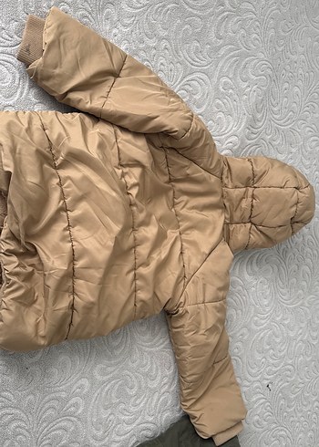 Defacto Sokak Stili Erkek Çocuk Bej Kürklü Mont