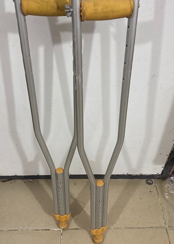 Bej ve Gri Koltuk Değneği - Görsel 2