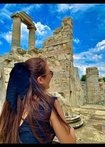 Siyah mini bisiklet Yaka Kolsuz şort tulum - Görsel 4