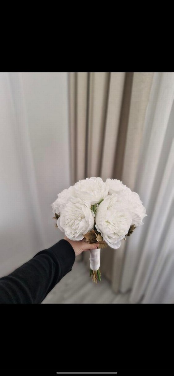 Beyaz Gelin Buketi - Görsel 2