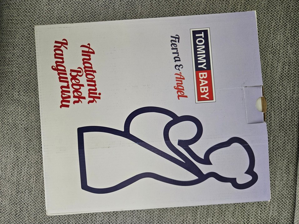 Tommy Baby fierra gri kanguru - Görsel 4