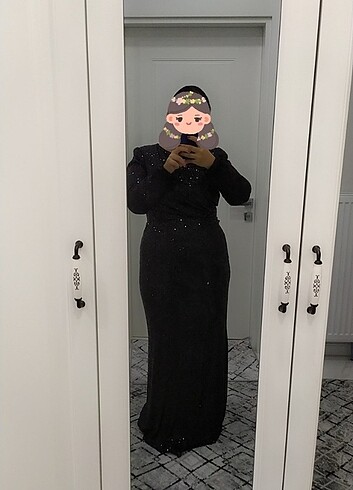 Payetli abiye  - Görsel 6