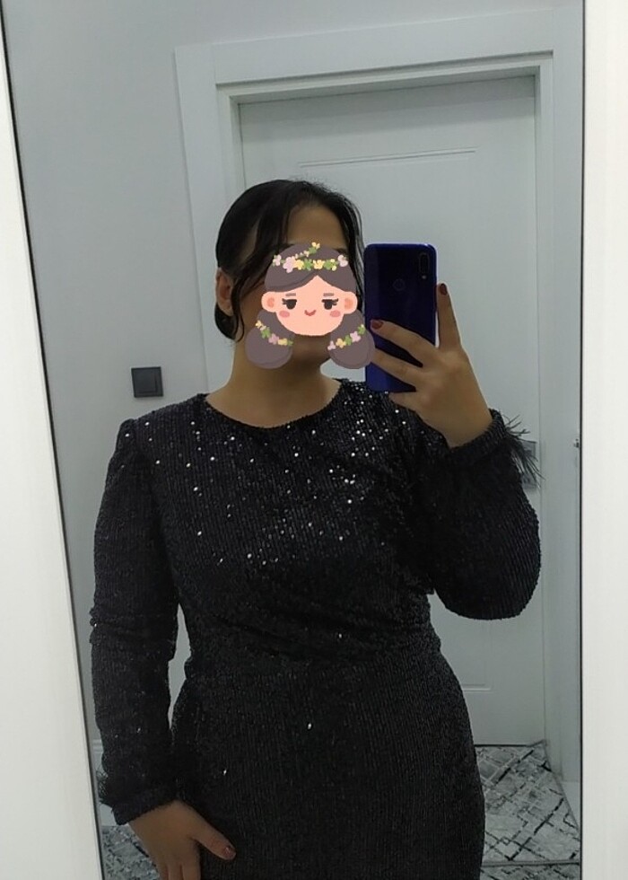 Payetli abiye  - Görsel 3