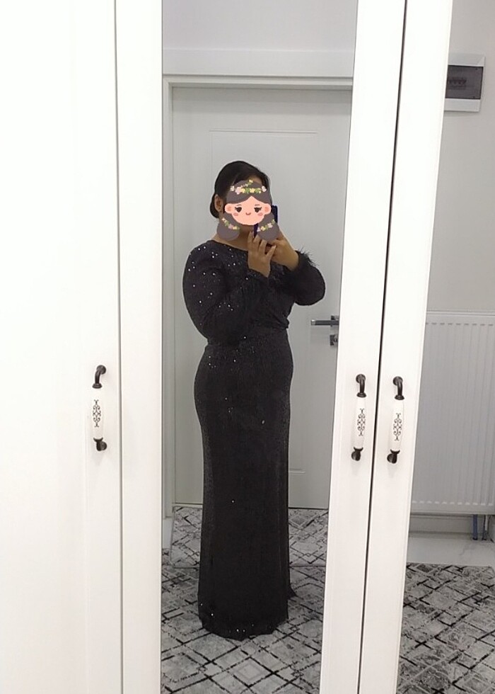 Payetli abiye  - Görsel 4