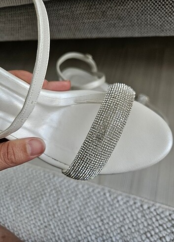 Gelin platform topuklu ayakkabı - Görsel 4