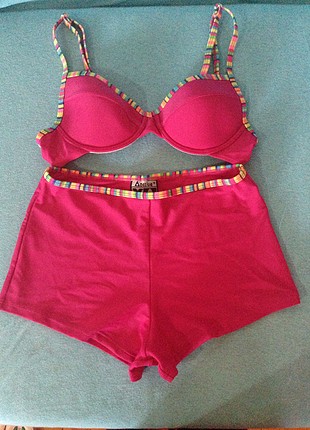 Active spor şortlu bikini