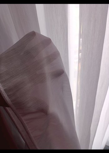 Modern Klasik Beyaz Gri Perde - Görsel 5