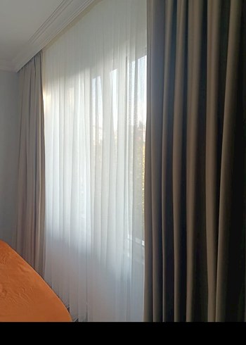 düz renk perde - Görsel 3