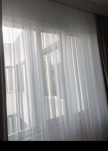 düz renk perde - Görsel 2