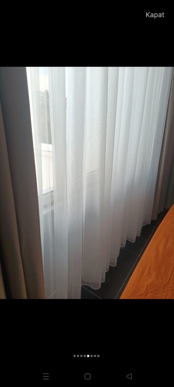 düz renk perde - Görsel 5
