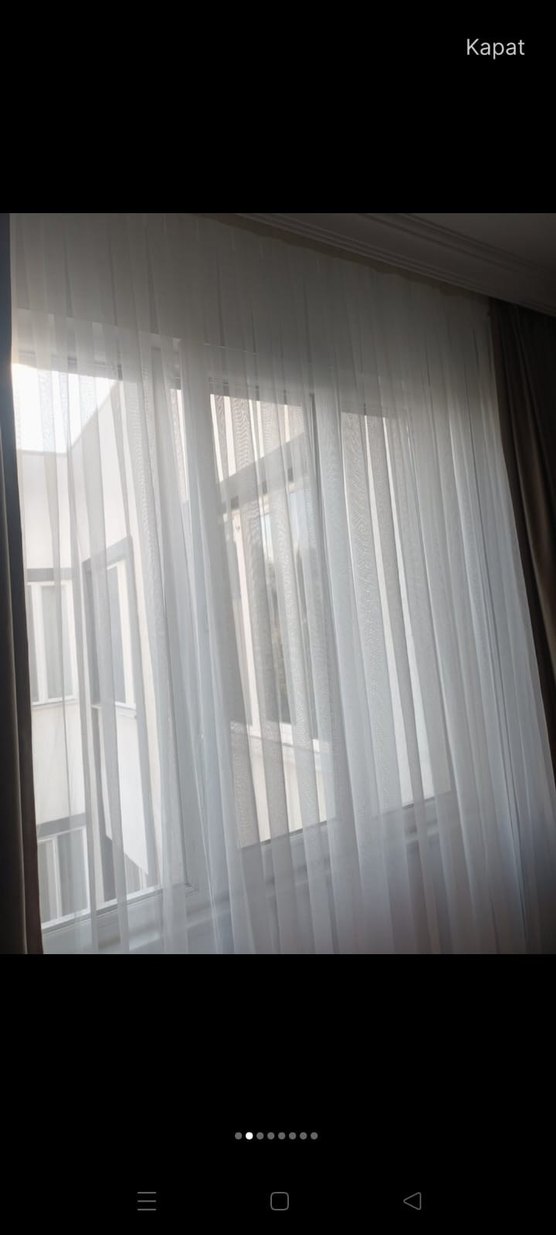 düz renk perde - Görsel 2