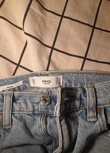 34 Beden mavi Renk mango jean