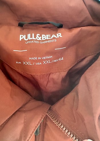 xxl Beden kahverengi Renk Pull&bear erkek mont