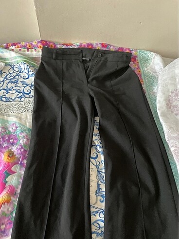 Trendyol & Milla Kadın siyah kumaş pantolon