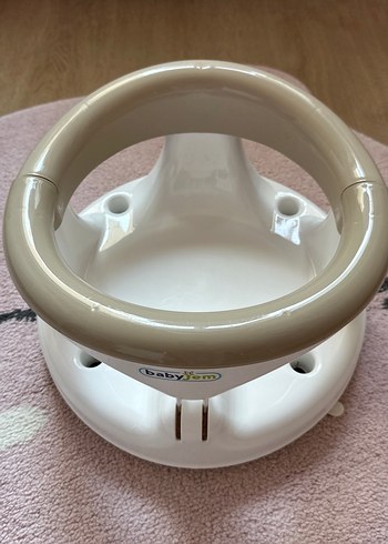 BabyJem BabyJem Beyaz Gri Bebek Banyo Oturağı