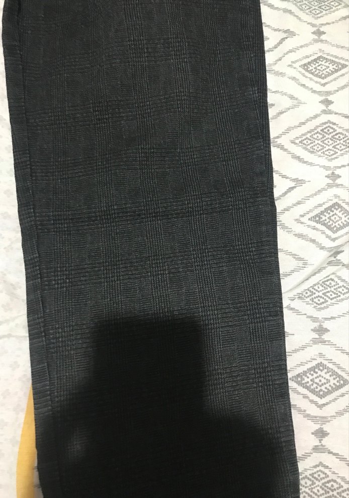 Gri Siyah Bel Lastikli jogger fit Pantolon - Görsel 2