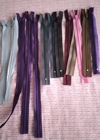 Kırmızı ve Siyah Goth Fermuar Seti - Görsel 3