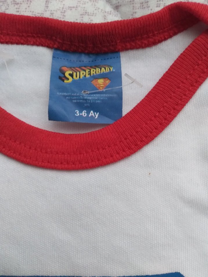 Kısa Kollu Süperbaby Bebek Body - Görsel 4