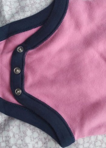 Pembe Baskılı Çocuk bady - Görsel 6